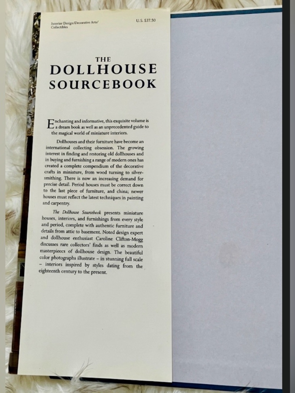 Vintage 1993 The Dollhouse Sourcebook Hardcover Book Caroline Clifton-Mogg - Picture 7 of 11